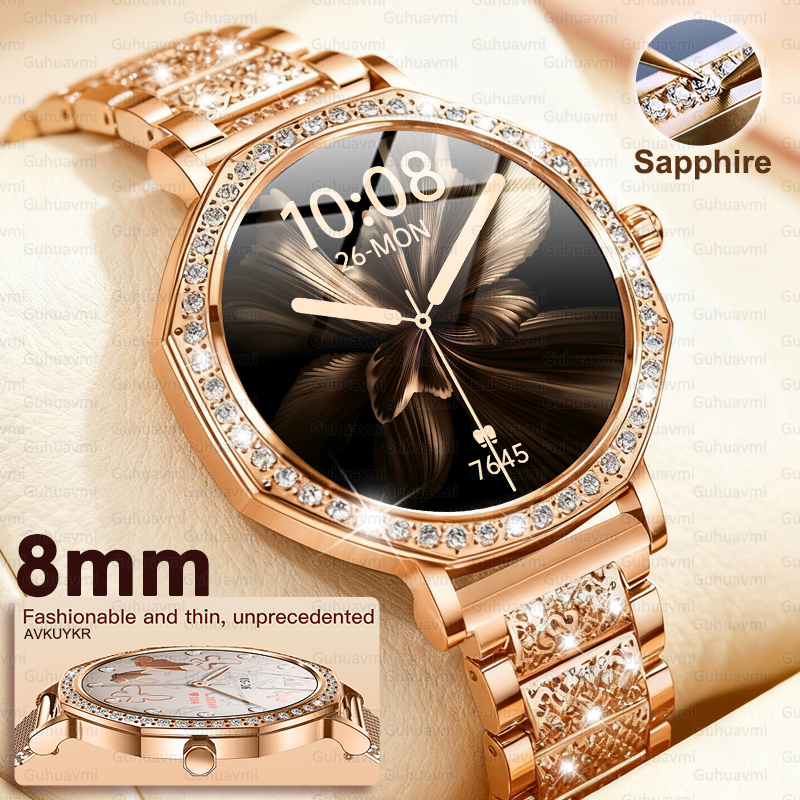 Luxury Watch La - 2025 New Ladies' Fashion Smartwatch Diamond