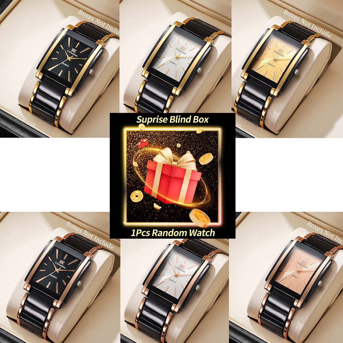 Luxury Watch Usa - 1PC Surprise Mystery Blind Watch Box-Luxury