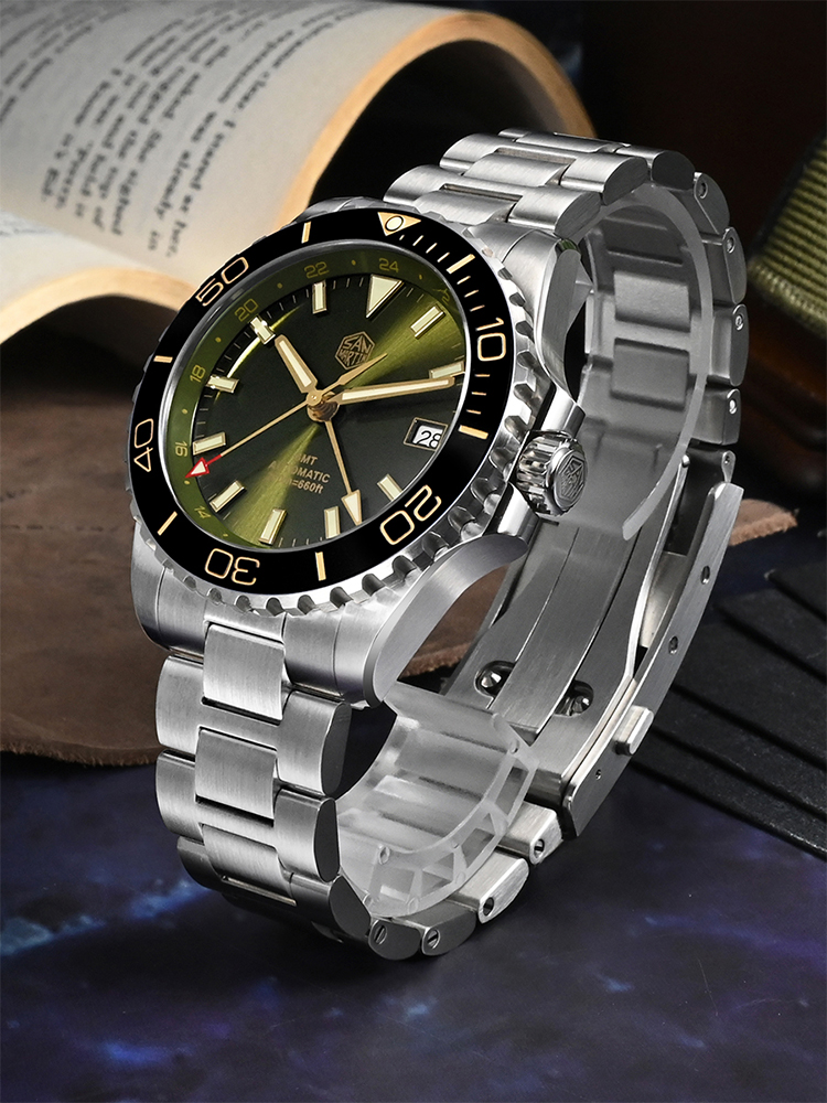 San Martin 39mm Diver GMT Watc - Luxury Watch La incelemesi ve fiyatı