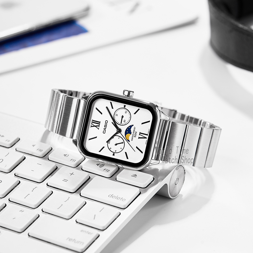Casio wrist watch for men Fash - Moonphase Complication Watch incelemesi ve fiyatı