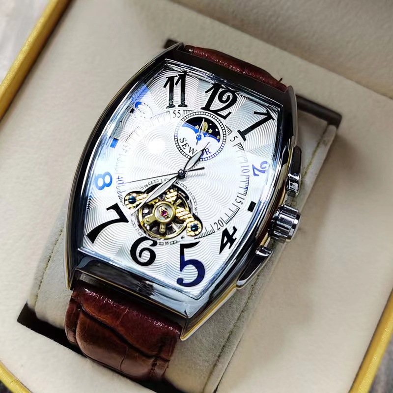 SEWOR Mechanical Watch Men Gol - Tourbillon Movement Watch incelemesi ve fiyatı