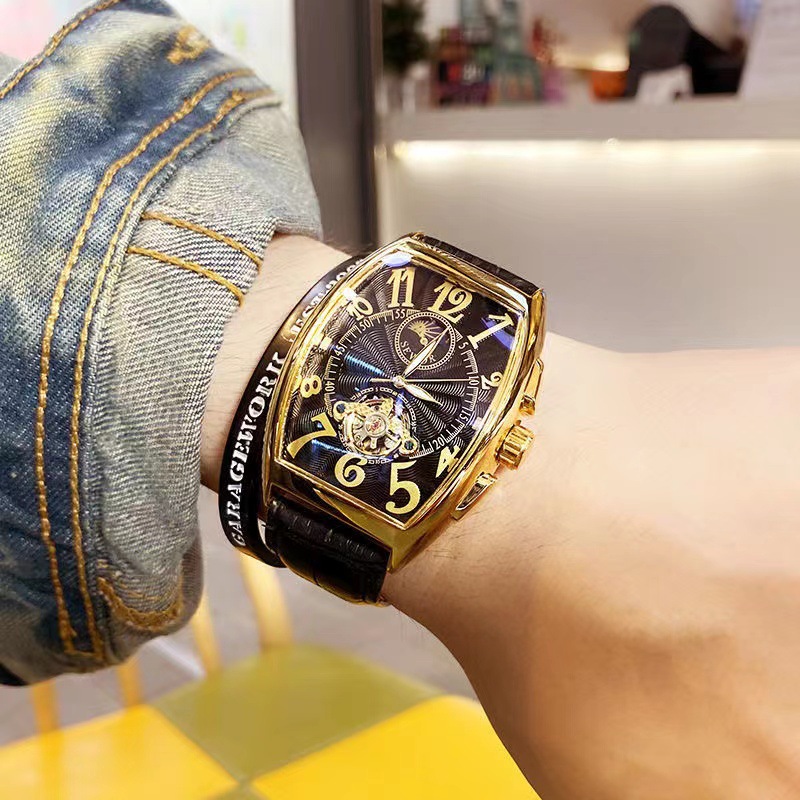 SEWOR Mechanical Watch Men Gol - Tourbillon Movement Watch incelemesi ve fiyatı