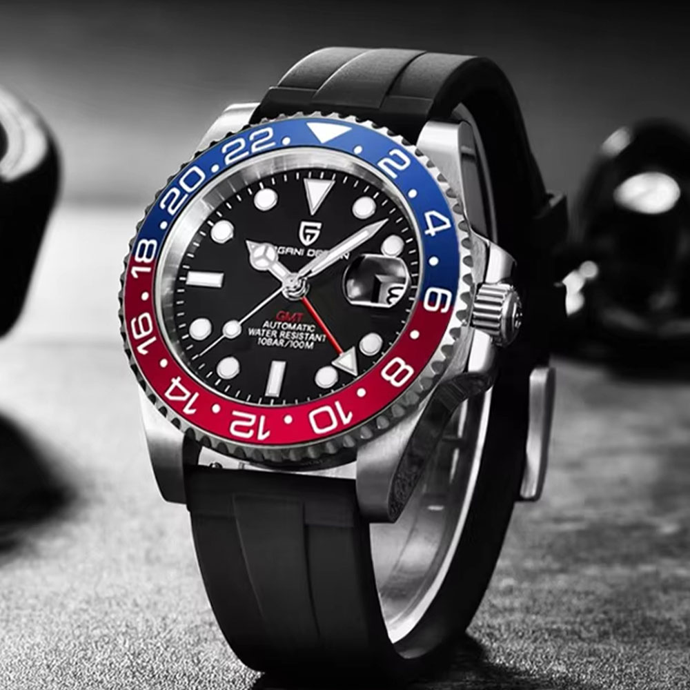 40mm PAGANI DESIGN GMT Men Wat - Luxury Watch La incelemesi ve fiyatı