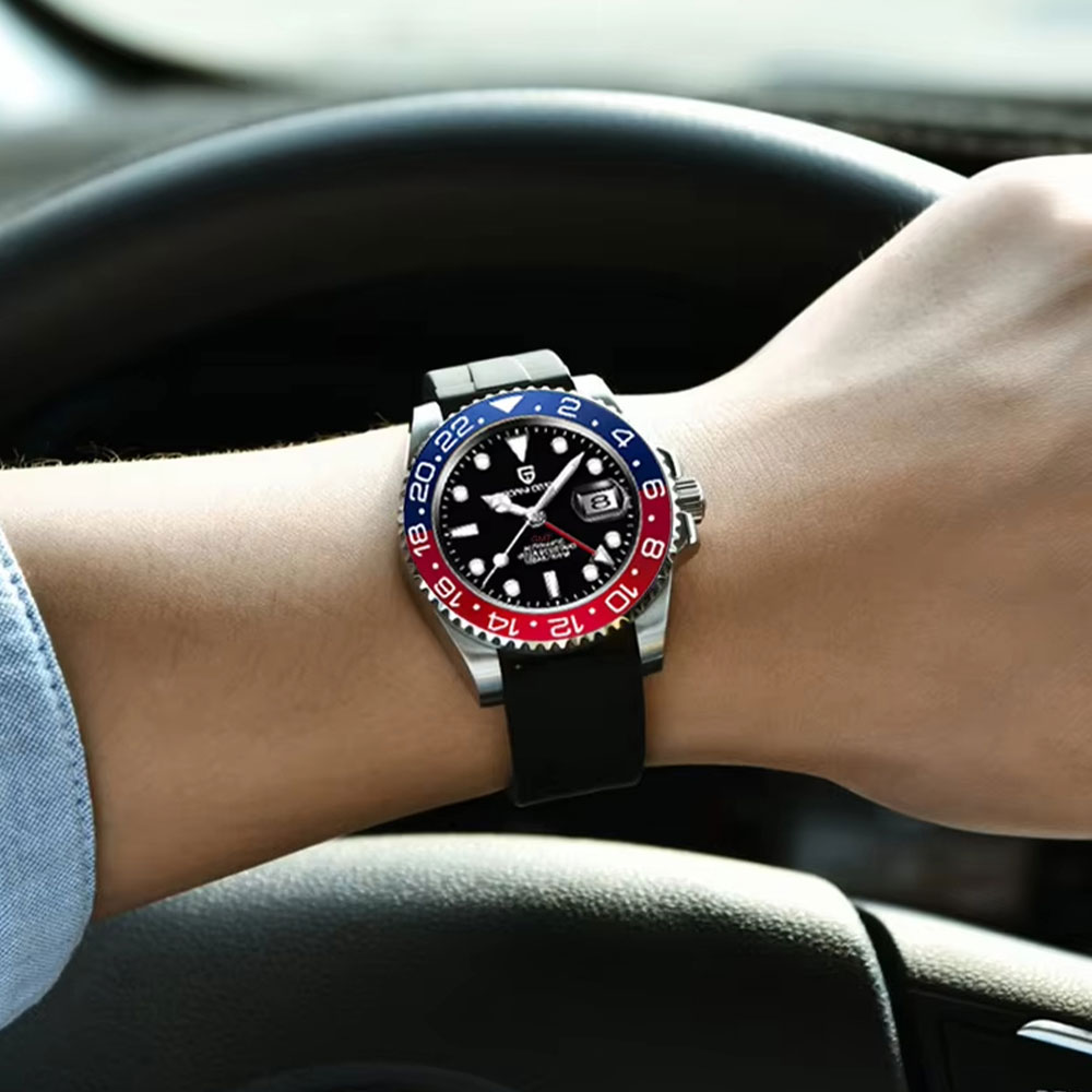 40mm PAGANI DESIGN GMT Men Wat - Luxury Watch La incelemesi ve fiyatı