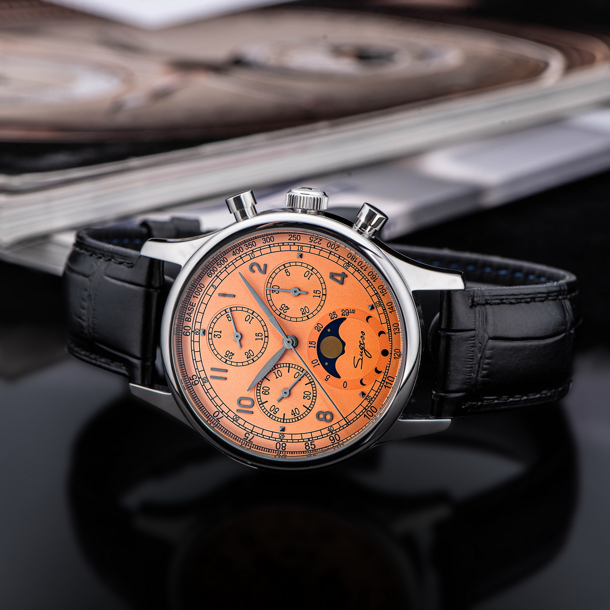 Sugess Watch of Men Chronograp - Moonphase Complication Watch incelemesi ve fiyatı