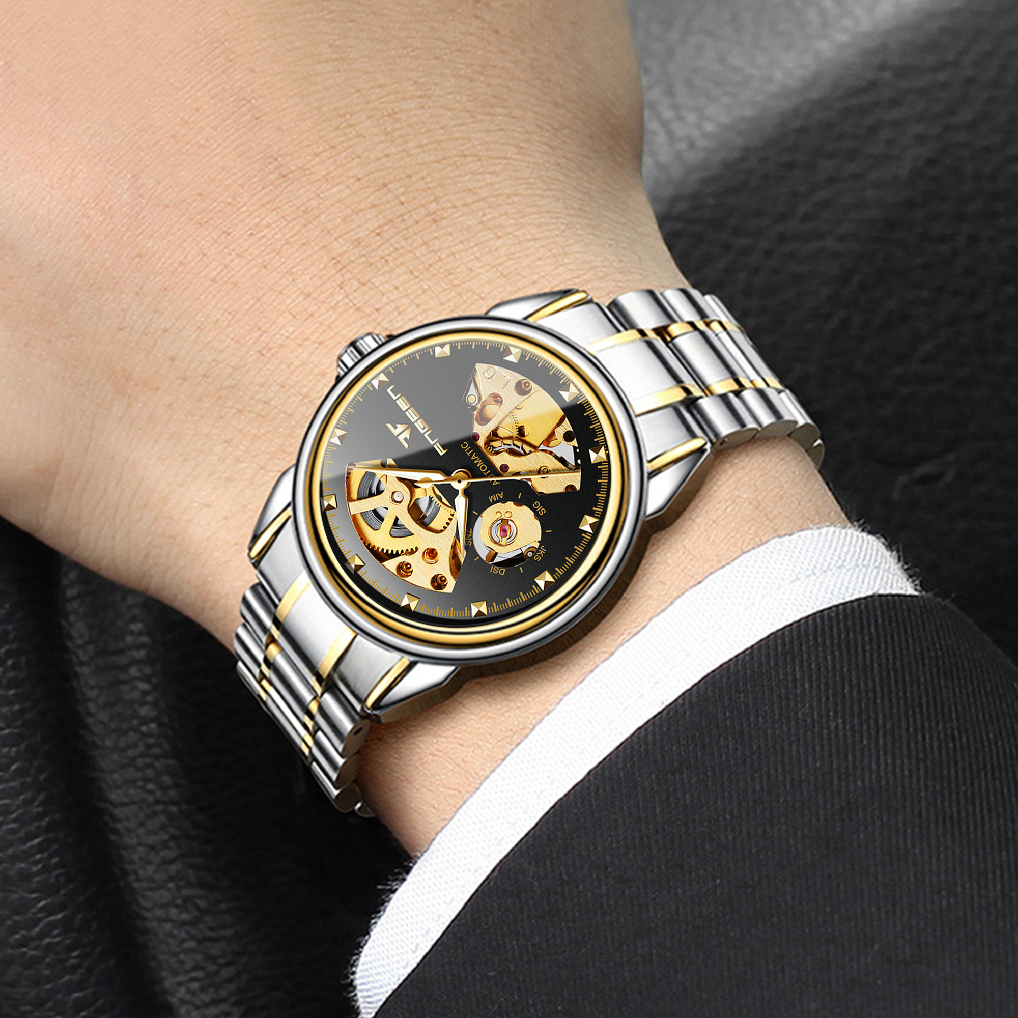 BINBOND Luxury mechanical wris - Tourbillon Movement Watch incelemesi ve fiyatı