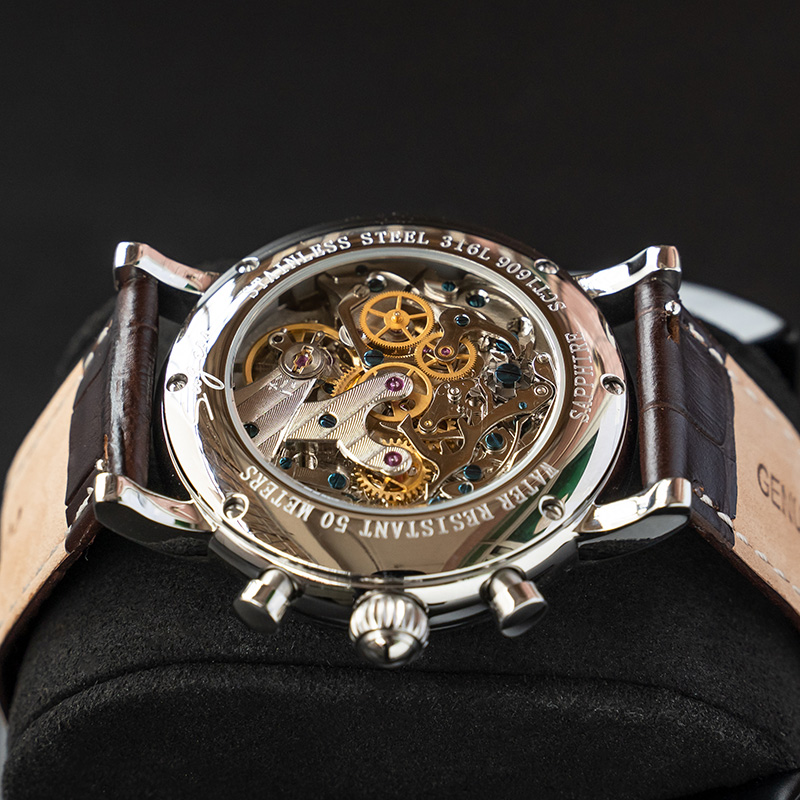 Sugess Mechanical Men Watch Or - Moonphase Complication Watch incelemesi ve fiyatı