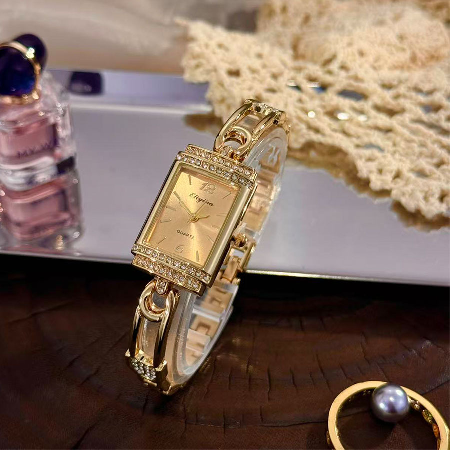 Handmade Diamond Ring Women's  - Luxury Watch With Green Dial incelemesi ve fiyatı