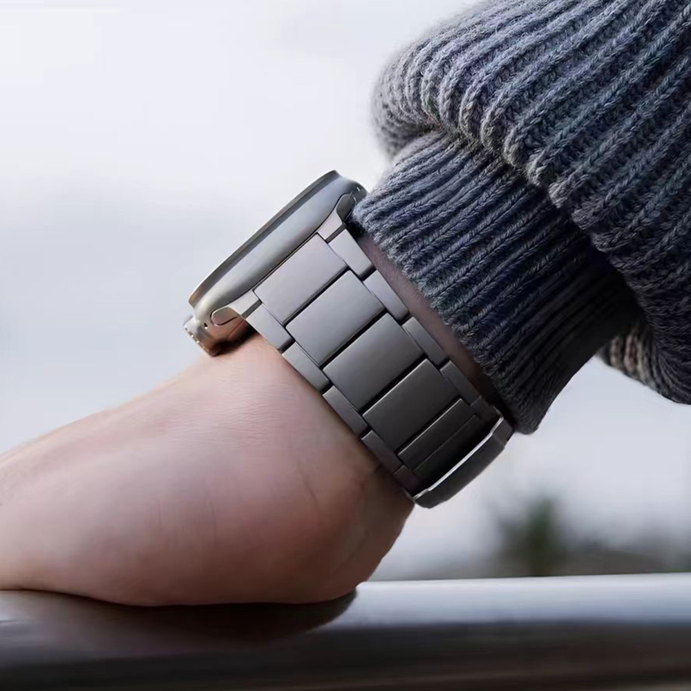 Titanium Business Men Strap fo - Luxury Watch Apple Bands incelemesi ve fiyatı