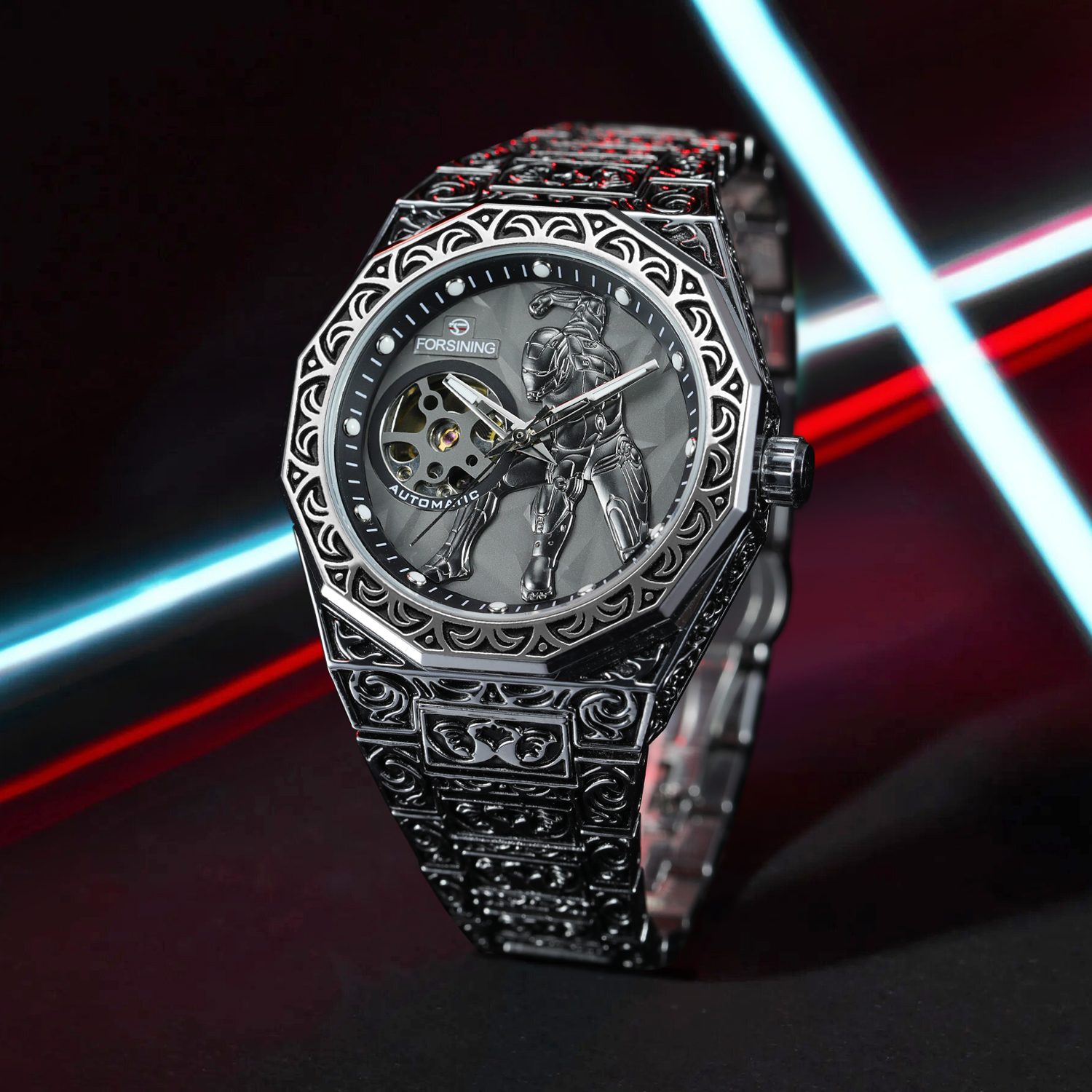 Forsining Vintage Gold Mechani - Luxury Watch Engraving incelemesi ve fiyatı