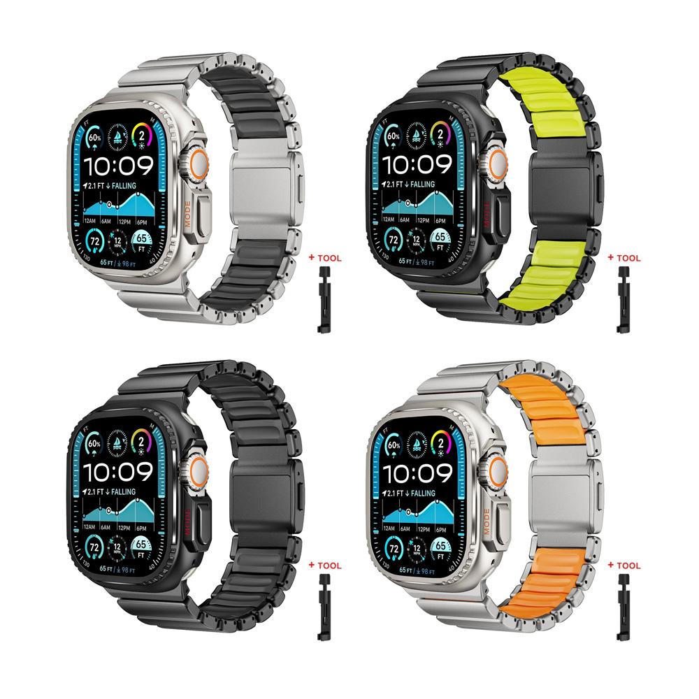 Luxury Titanium Band+Metal Cas - Luxury Watch Apple Bands incelemesi ve fiyatı