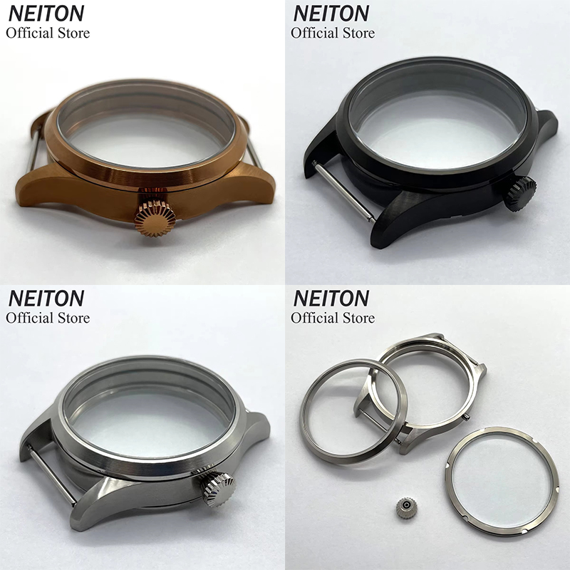 NEITON 42mm Manual Watch Case  - Luxury Watch Black incelemesi ve fiyatı
