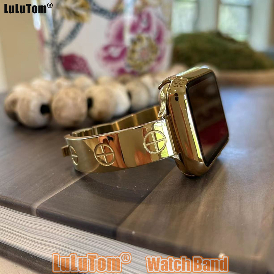 Luxury Stainless Steel Strap F - Luxury Watch Apple Bands incelemesi ve fiyatı