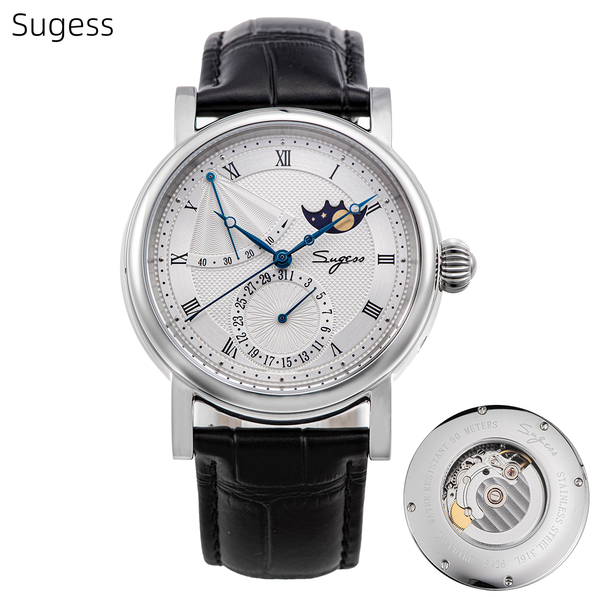 Sugess Moonphase Men's Watch A - Moonphase Complication Watch incelemesi ve fiyatı