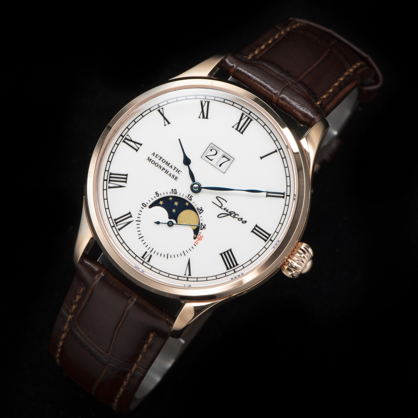Sugess Watch Tianjin ST25 Auto - Moonphase Complication Watch incelemesi ve fiyatı