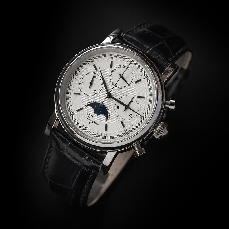Original Movement ST1908 Suges - Moonphase Complication Watch incelemesi ve fiyatı