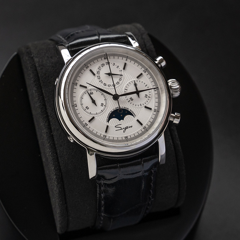 Original Movement ST1908 Suges - Moonphase Complication Watch incelemesi ve fiyatı