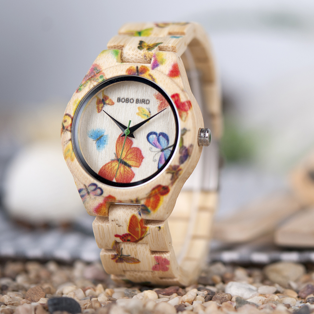 BOBO BIRD Wood Women Watches L - Luxury Watch Engraving incelemesi ve fiyatı