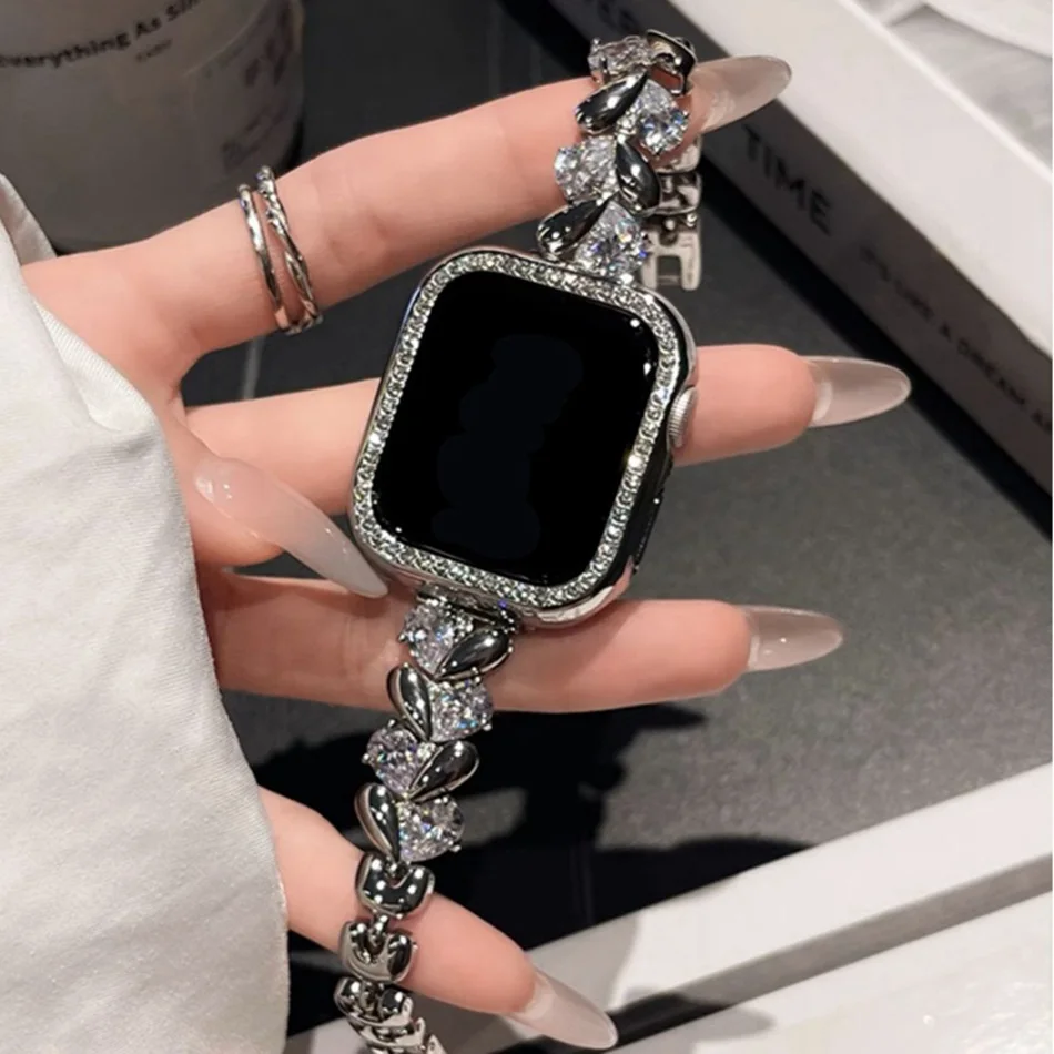 Love Diamond Strap For Apple W - Luxury Watch Apple Bands incelemesi ve fiyatı