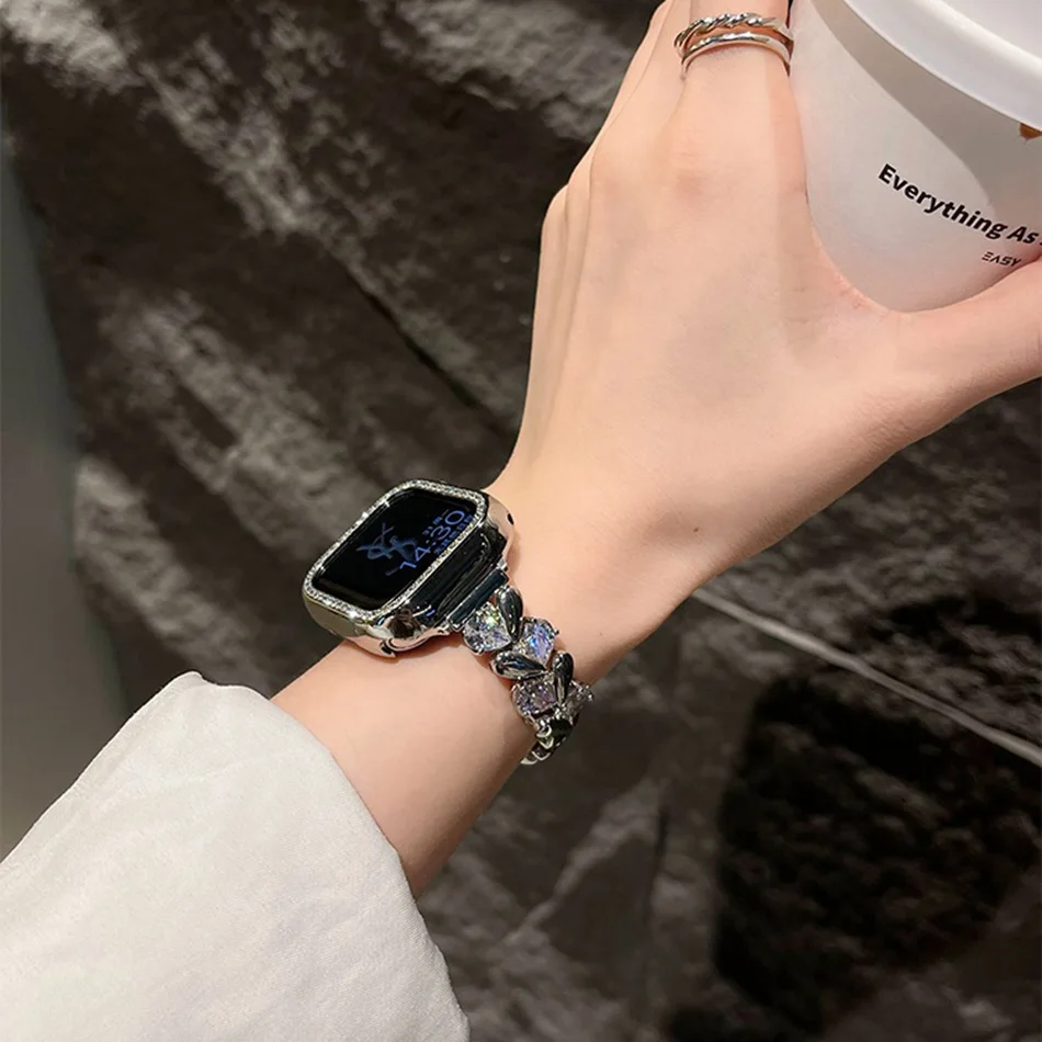 Love Diamond Strap For Apple W - Luxury Watch Apple Bands incelemesi ve fiyatı