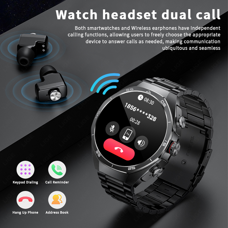 TWS Music Watches Earbuds Smar - Luxury Watch La incelemesi ve fiyatı