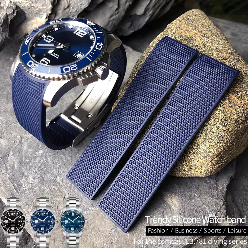 High Quality Silicone Fluorous - Luxury Watch Longines incelemesi ve fiyatı