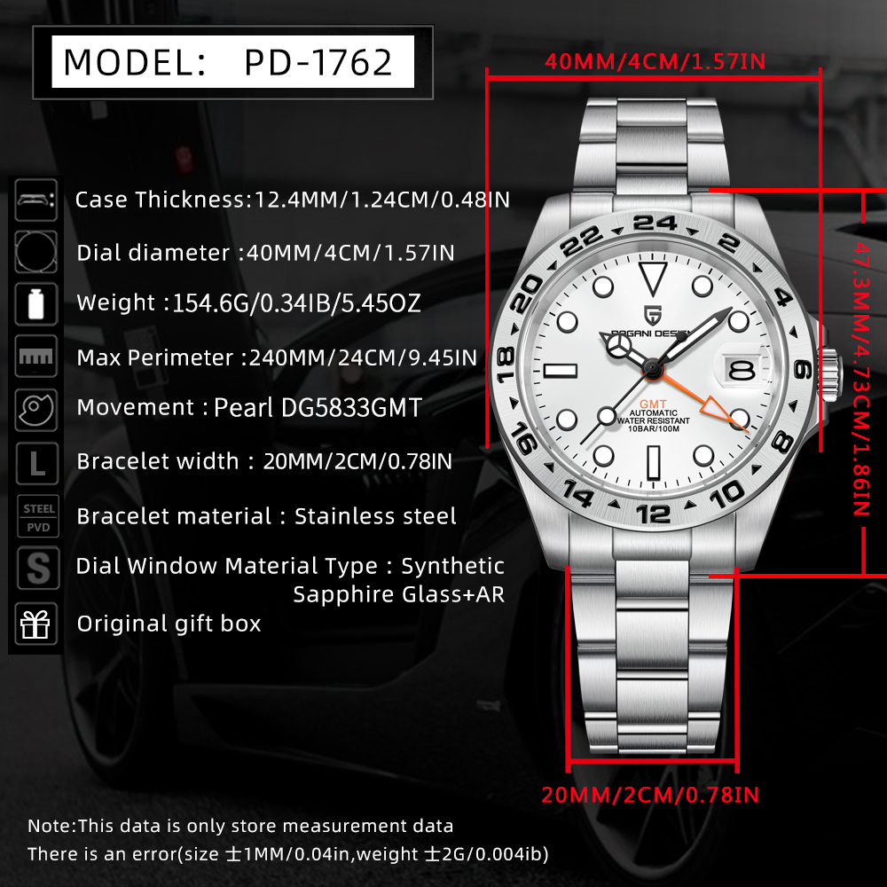 2026 new PAGANI DESIGN DG5833  - Luxury Watch La incelemesi ve fiyatı