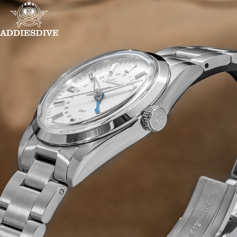 ADDIESDIVE Men GMT Quartz Move - Luxury Watch La incelemesi ve fiyatı