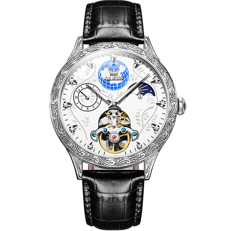 OLEVS Luxury Automatic Men's W - Luxury Watch Engraving incelemesi ve fiyatı