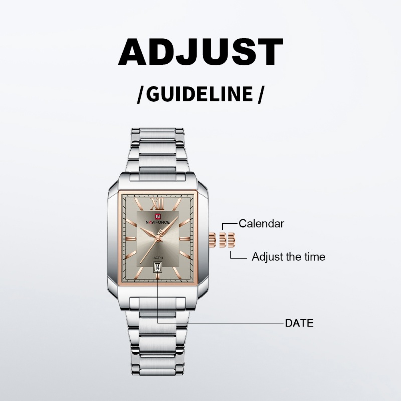 NAVIFOECR Fashion Casual Women - Luxury Watch Black incelemesi ve fiyatı