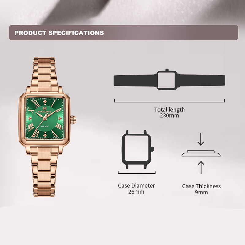 NAVIFORCE New Original Luxury  - Luxury Watch Black incelemesi ve fiyatı