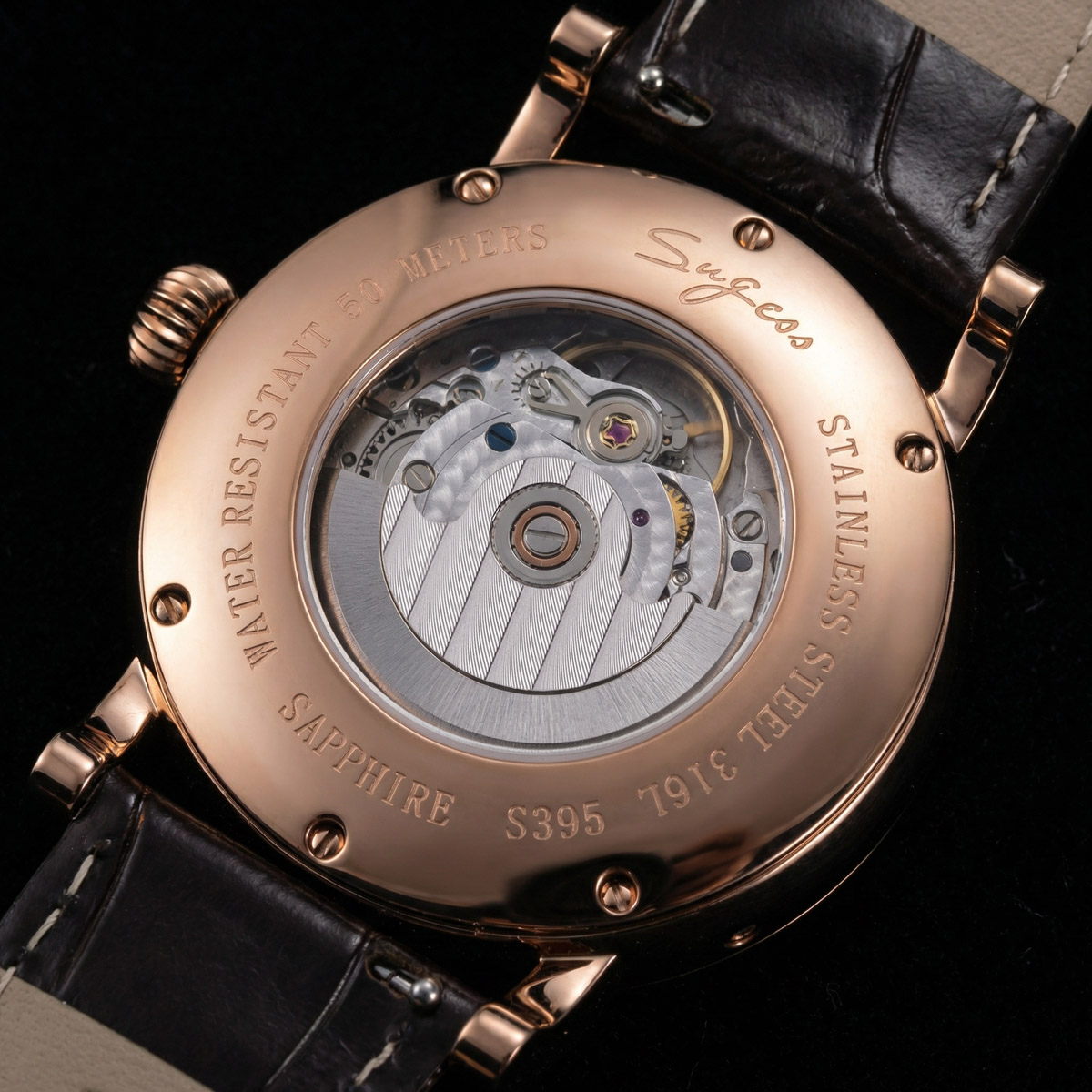 Sugess Moonphase Automatic Mec - Moonphase Complication Watch incelemesi ve fiyatı