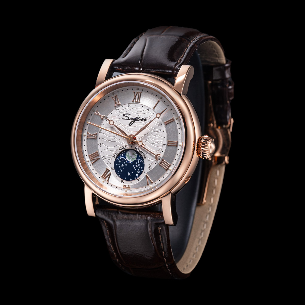 Sugess Moonphase Automatic Mec - Moonphase Complication Watch incelemesi ve fiyatı