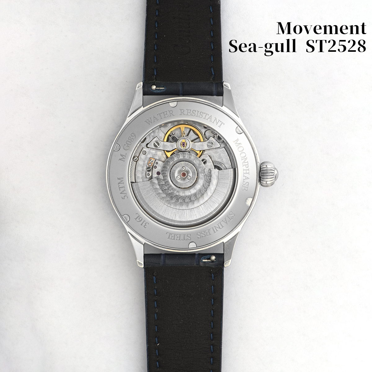 Sugess Origin ST2528 Movement  - Moonphase Complication Watch incelemesi ve fiyatı