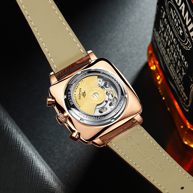 AILANG Fashion Green Big Dial  - Tourbillon Movement Watch incelemesi ve fiyatı