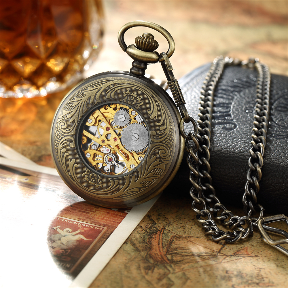 Vintage Skeleton Mechanical Po - Luxury Watch Engraving incelemesi ve fiyatı