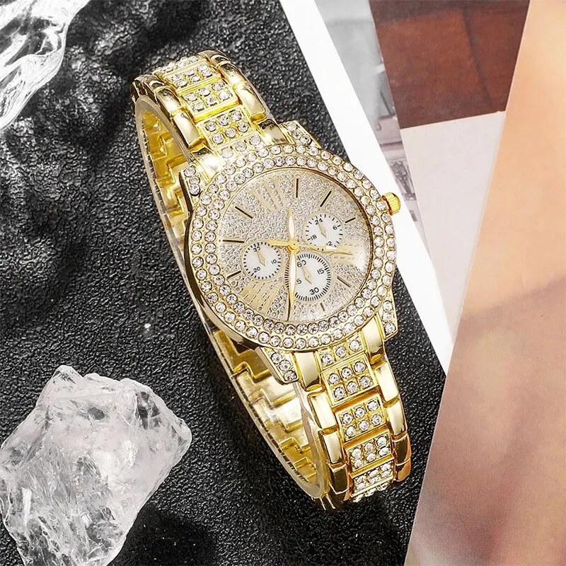 Women's Quartz Watch Gold Luxu - Luxury Watch Usa incelemesi ve fiyatı