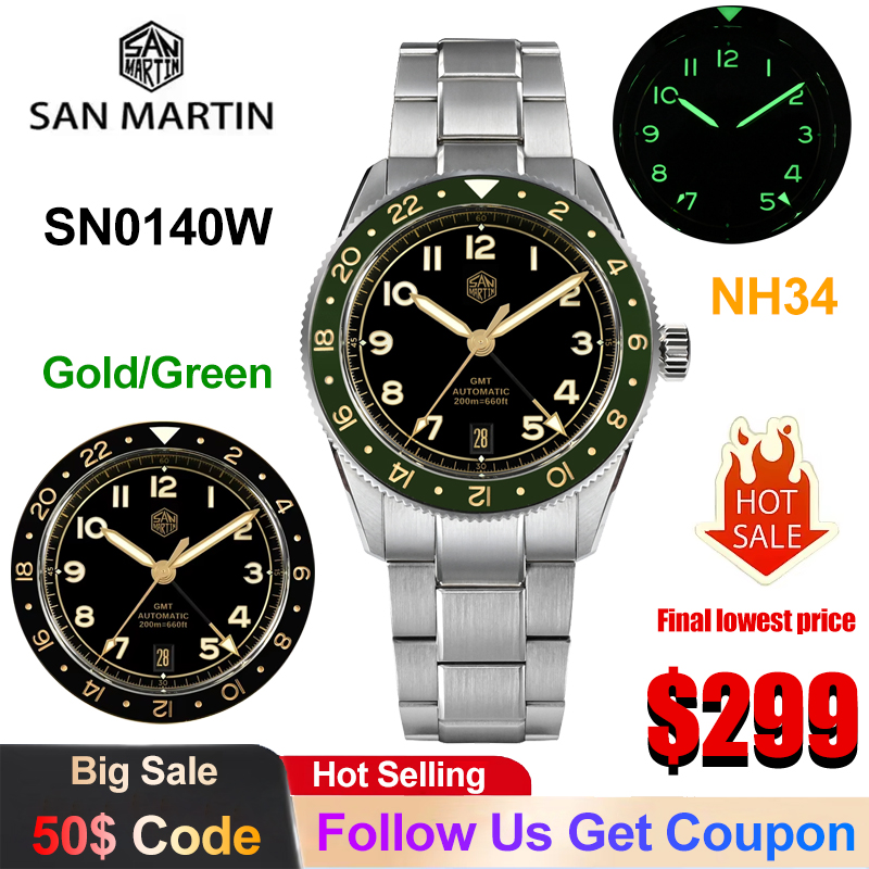 San Martin SN0140W Mechanical  - Luxury Watch La incelemesi ve fiyatı