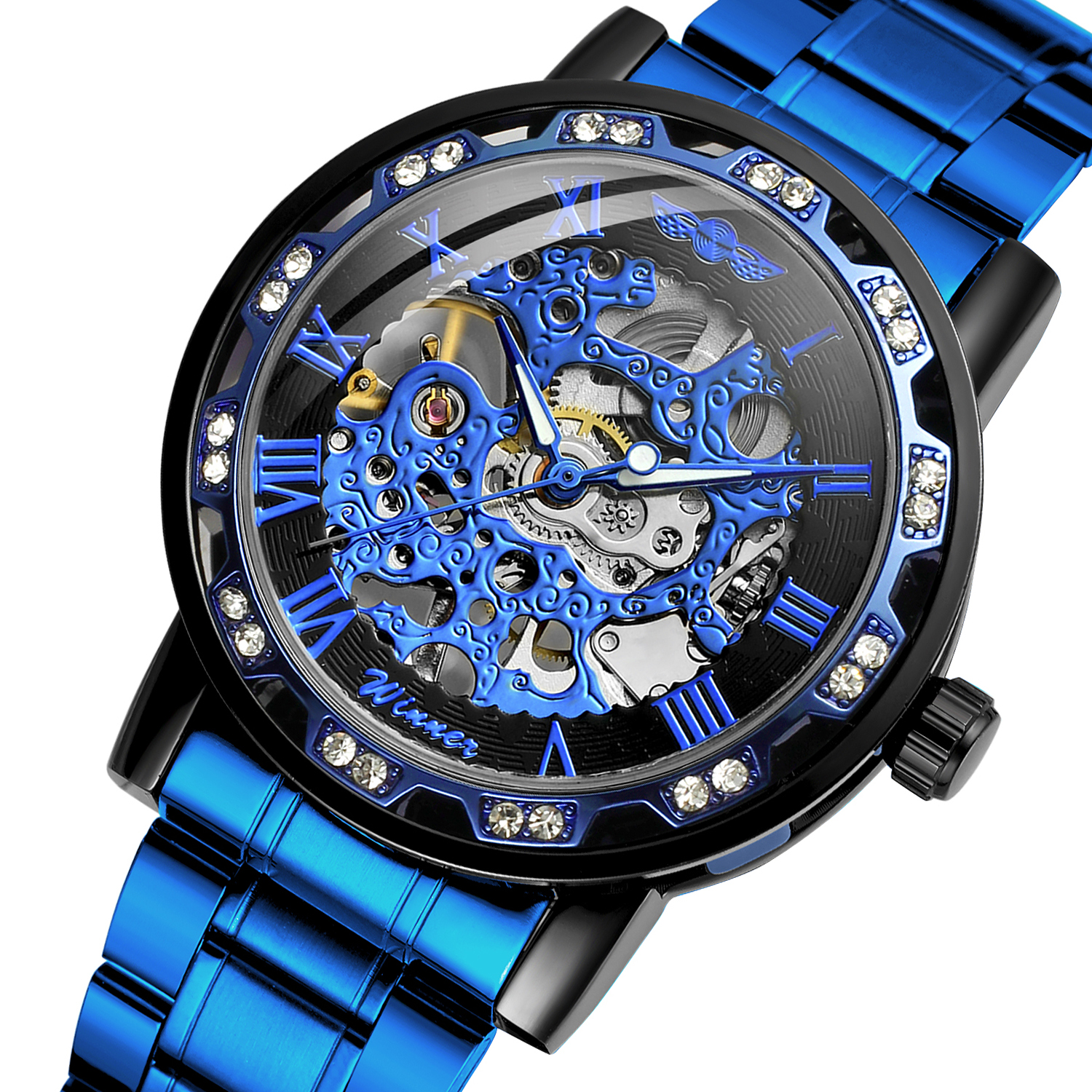 T-WINNER Fashion Casual Mens W - Luxury Watch Engraving incelemesi ve fiyatı