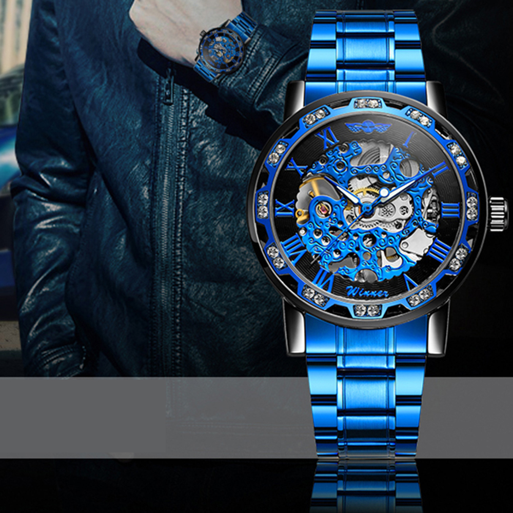 T-WINNER Fashion Casual Mens W - Luxury Watch Engraving incelemesi ve fiyatı