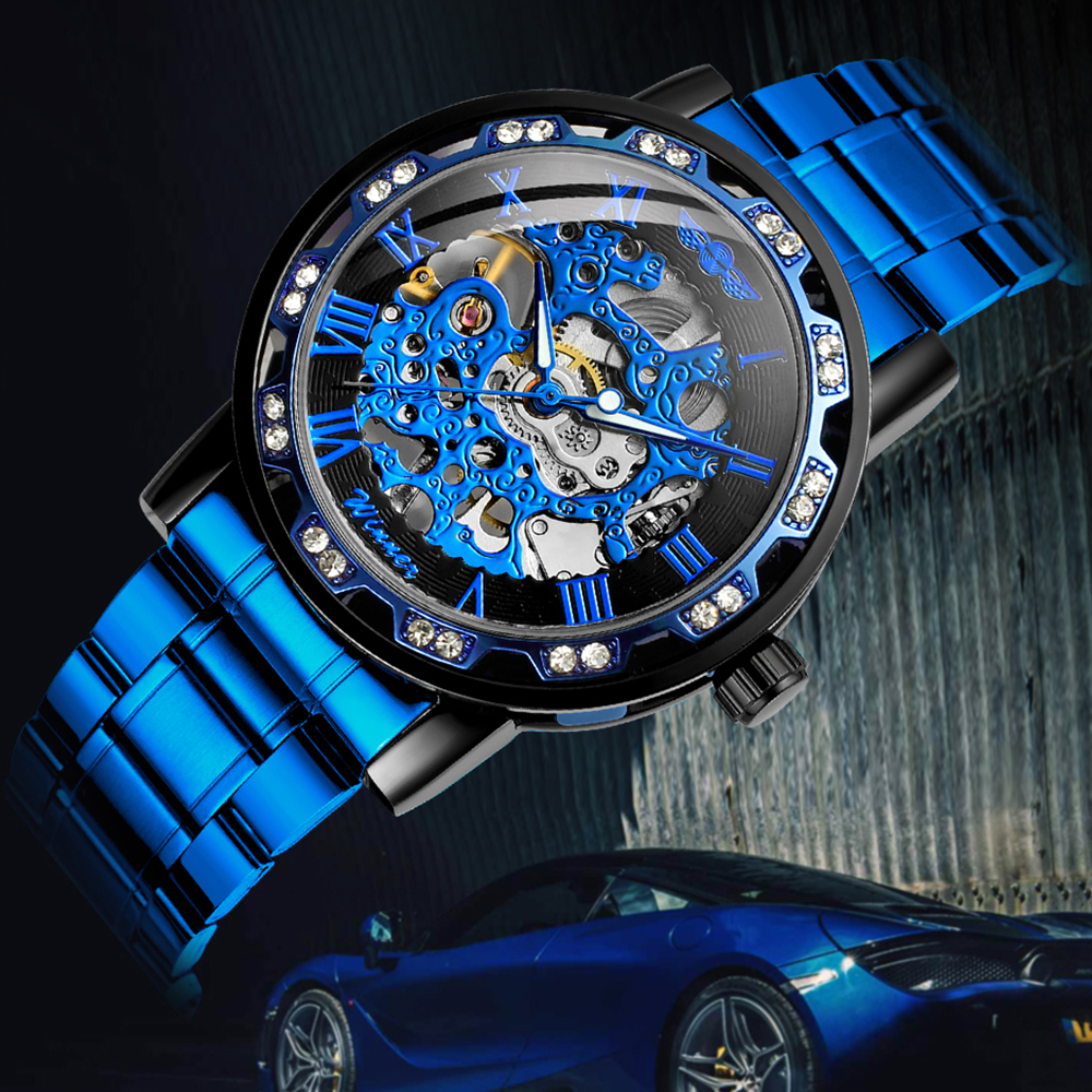 T-WINNER Fashion Casual Mens W - Luxury Watch Engraving incelemesi ve fiyatı