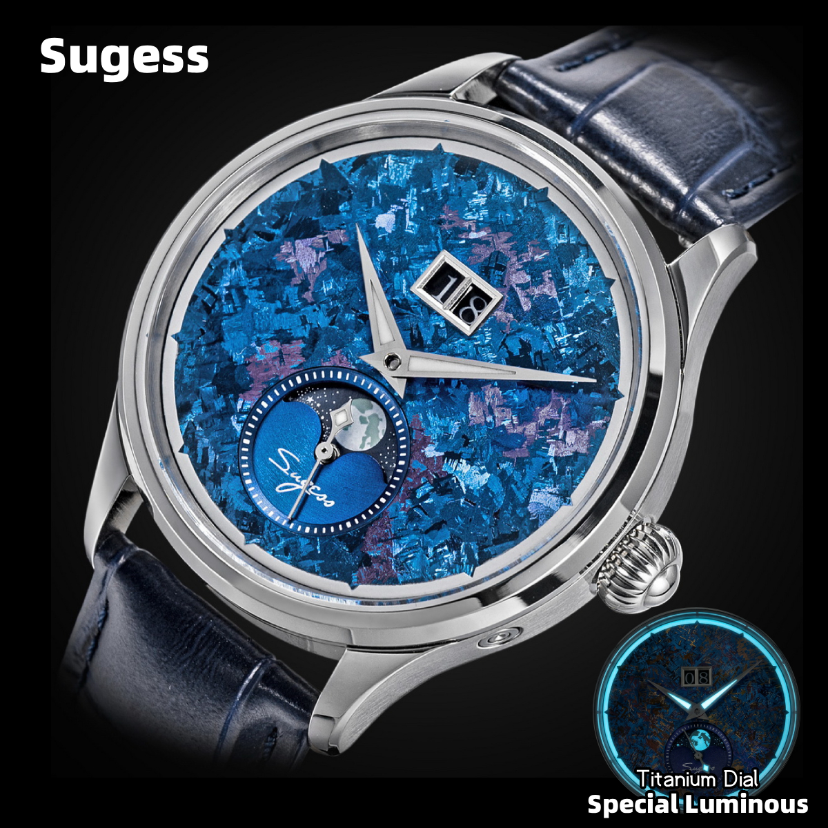 Sugess Watch of Men Moonphase  - Moonphase Complication Watch incelemesi ve fiyatı