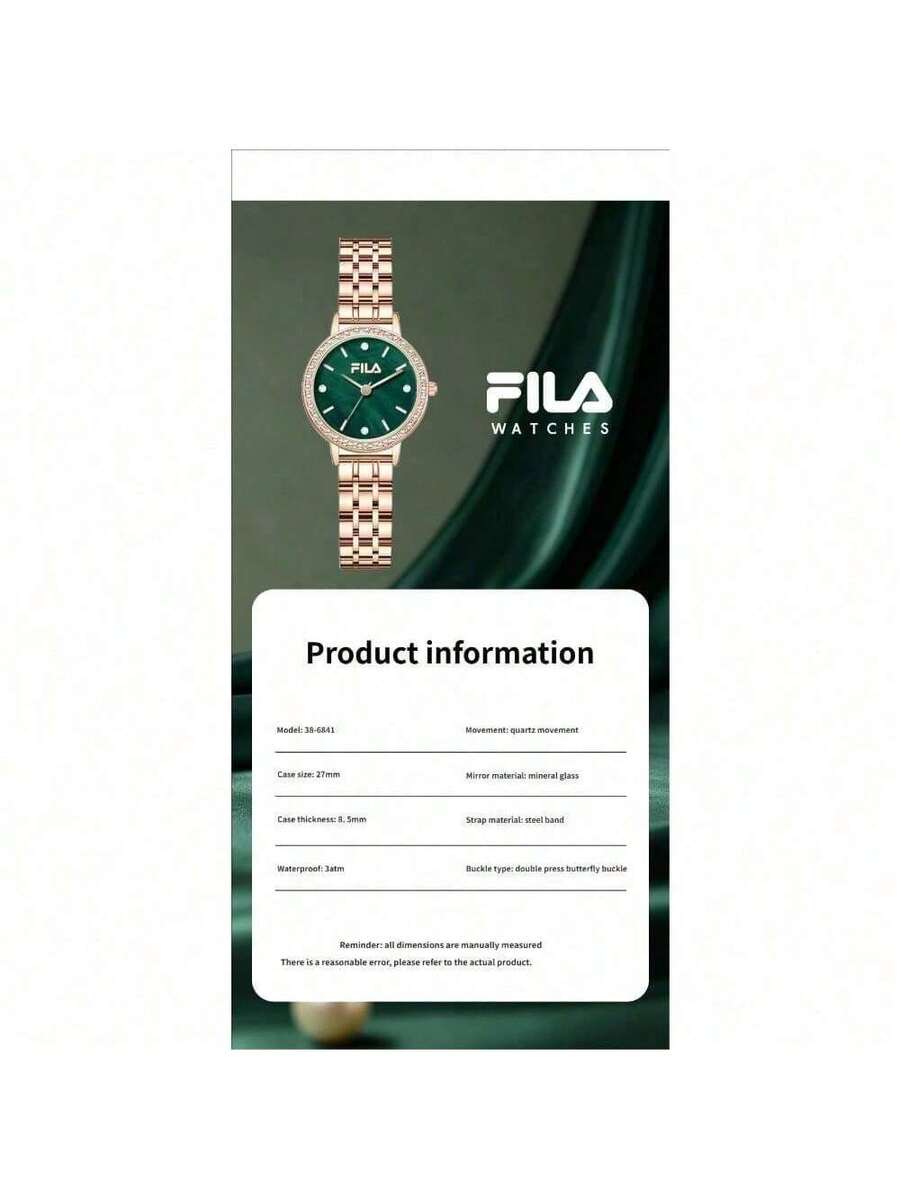 Elegant Womens Quartz Watch Wi - Luxury Watch With Green Dial incelemesi ve fiyatı