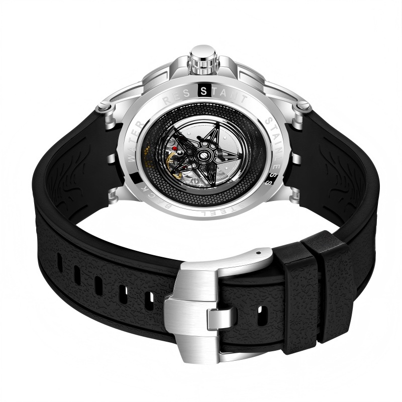 Creative 3D Quartz Watches Men - Luxury Watch Engraving incelemesi ve fiyatı