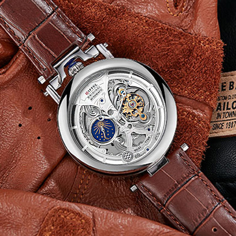 New Fashion Hollow Automatic M - Tourbillon Movement Watch incelemesi ve fiyatı