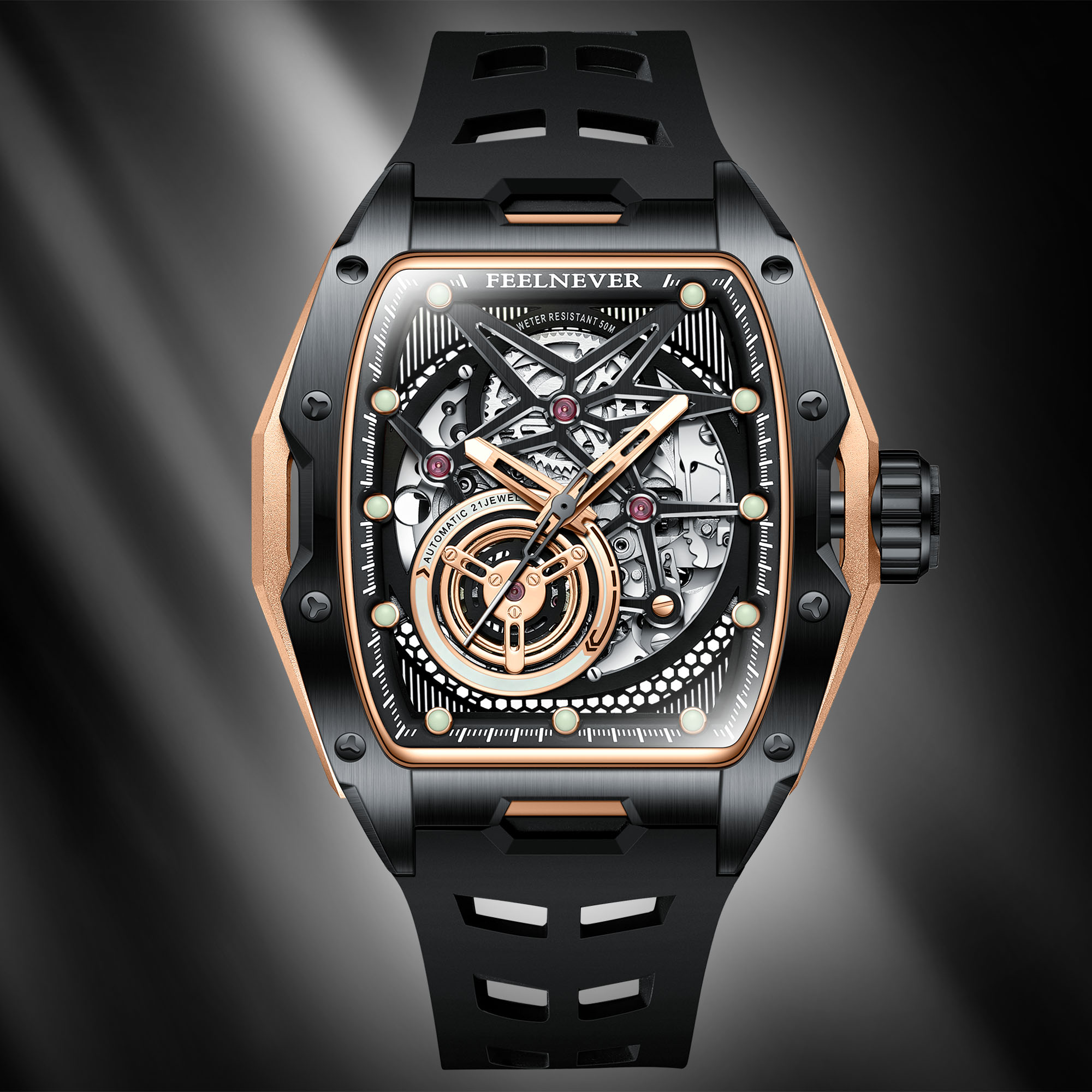 FeelNever Hollow Tourbillon Me - Tourbillon Movement Watch incelemesi ve fiyatı