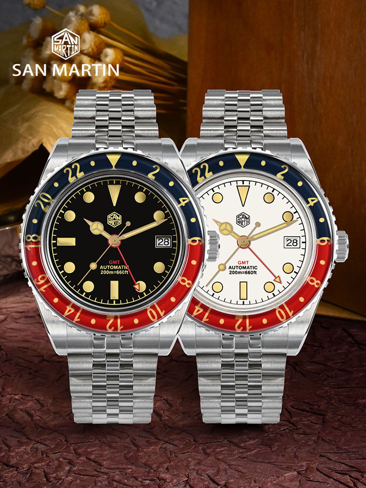 San Martin NH34 40mm GMT Luxur - Luxury Watch La incelemesi ve fiyatı