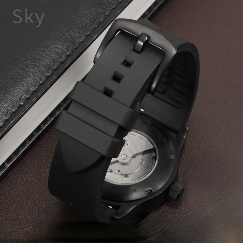 Male Silicone Watch Strap for  - Luxury Watch Longines incelemesi ve fiyatı