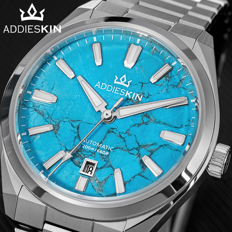 AddiesKIN K010 Turquoise Dial  - Luxury Watch Engraving incelemesi ve fiyatı