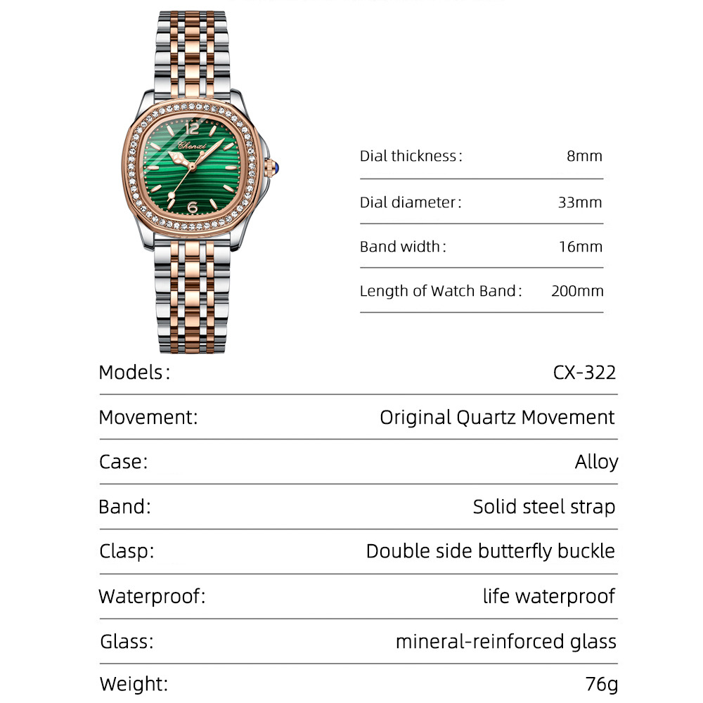 CHENXI Elegant End Luxury Wome - Luxury Watch Events incelemesi ve fiyatı